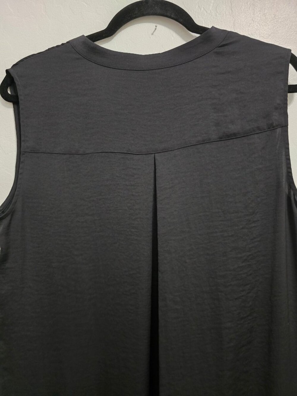 Chicos Black Label Sleeveless Dress Size 1/Medium Cottage Fairy Goth Classy - Picture 11 of 12